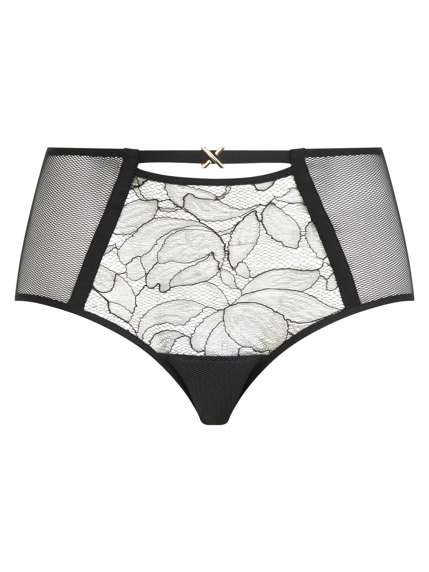 Chantelle X Xquisite high waisted breif Black