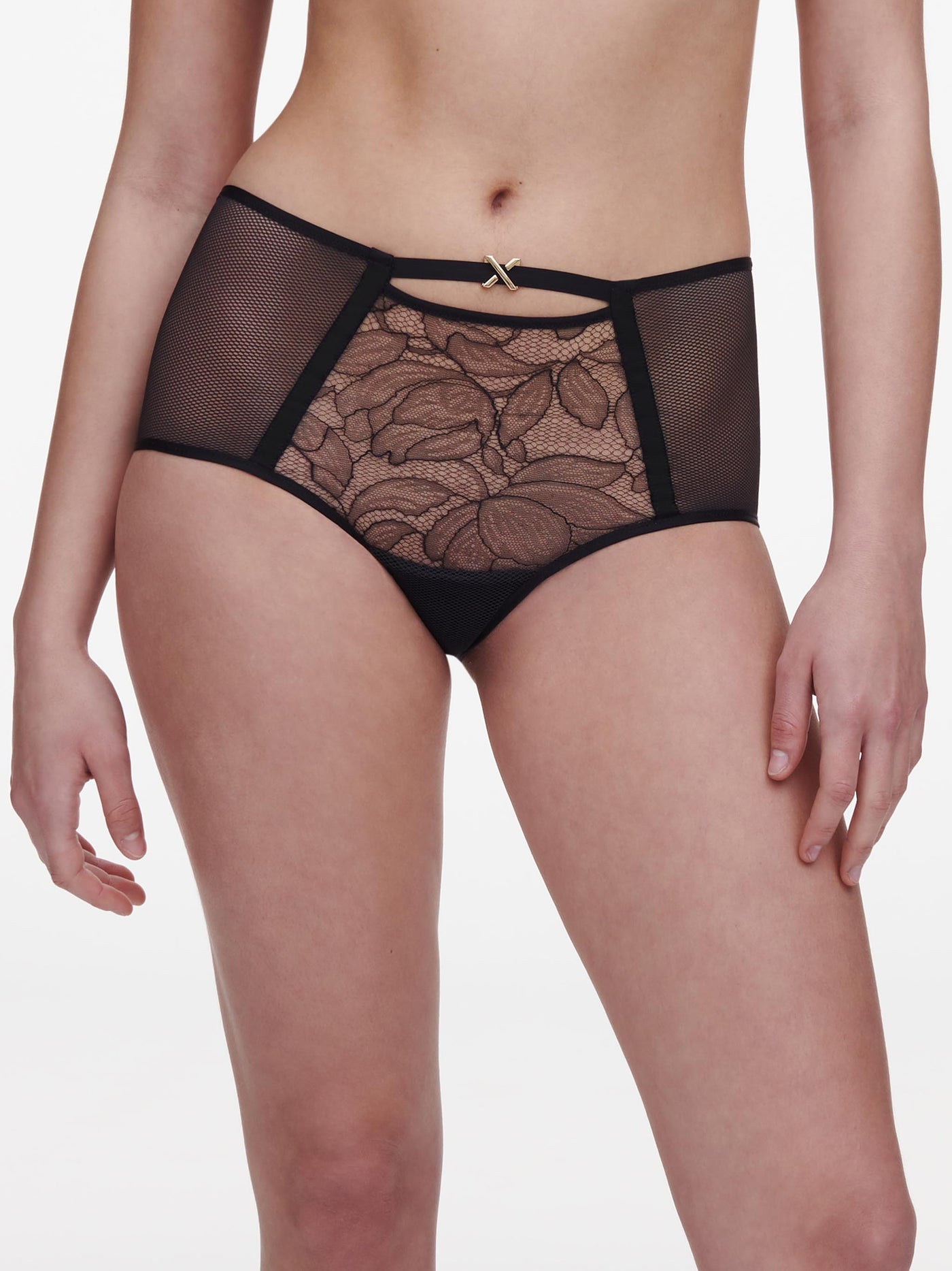 Chantelle X Xquisite high waisted breif Black