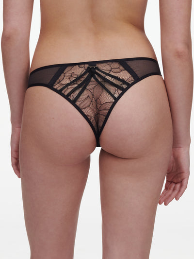 Chantelle X Xquisite Tanga Black