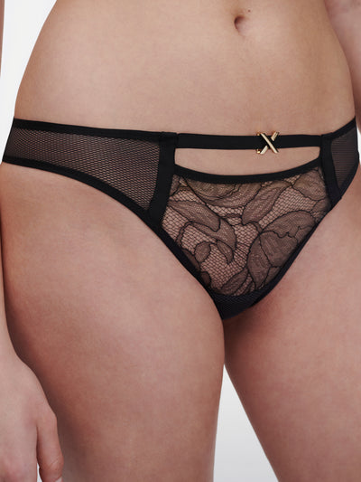 Chantelle X Xquisite Tanga Black