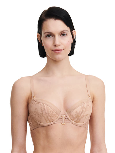 Chantelle X Impulse push up bra Beige