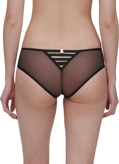Chantelle X Genesis Revealing shorty Glitter Black