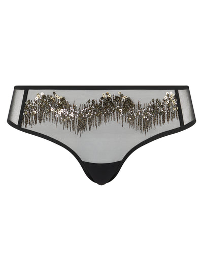 Chantelle X Genesis Revealing shorty Glitter Black