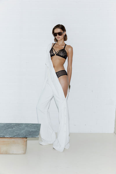Chantelle X Reptilia Wirefree bra Black