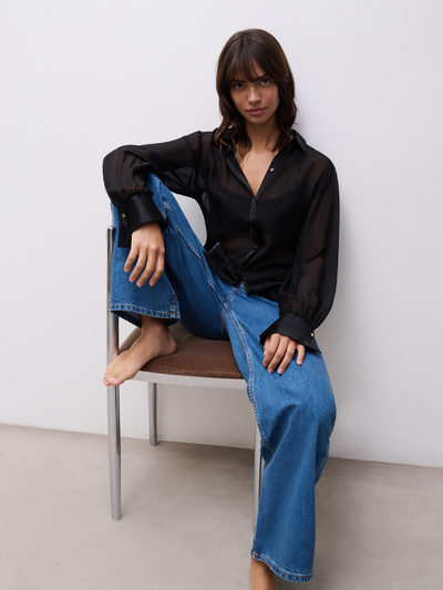 Chantelle X Taylor LS Shirt Noir
