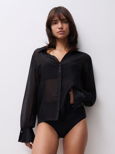 Chantelle X Taylor LS Shirt Noir