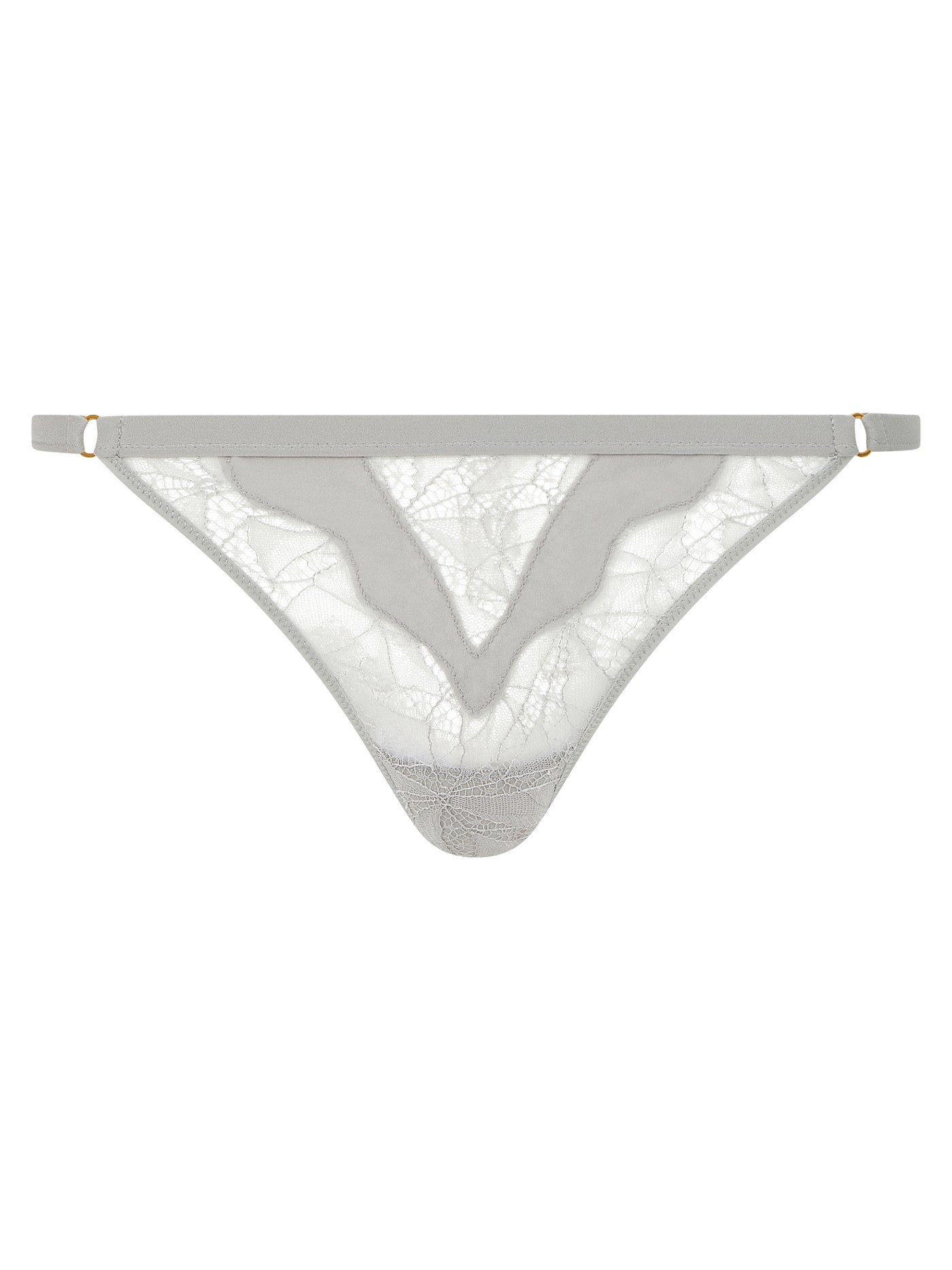 Chantelle X Spark Thong Metal Grey