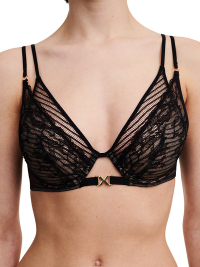 Chantelle X Txture Half Foam Bra Black