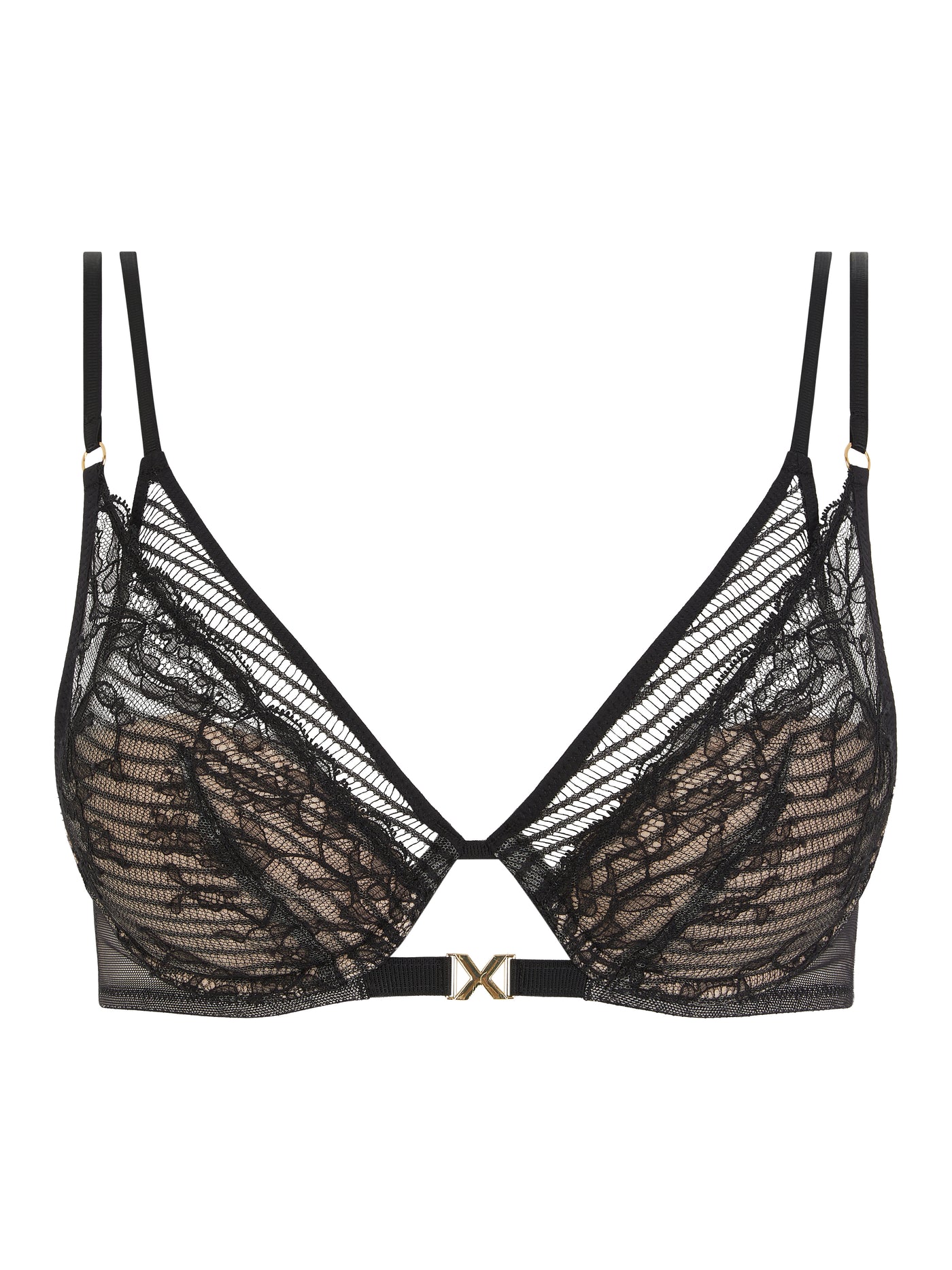 Chantelle X Txture Half Foam Bra Black