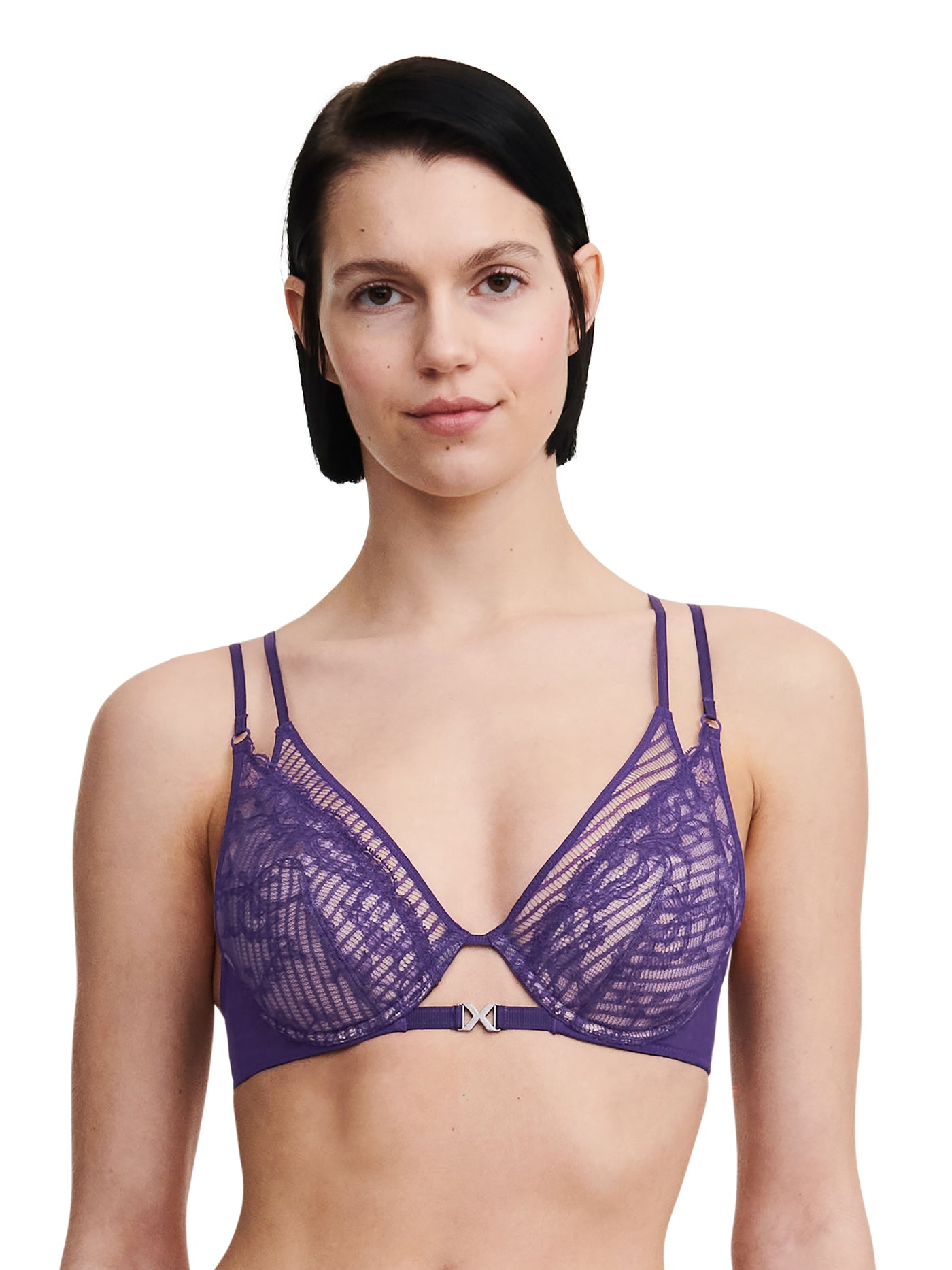 Chantelle X Txture Half Foam Bra Club purple