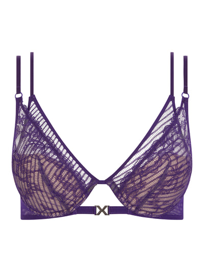 Chantelle X Txture Half Foam Bra Club purple