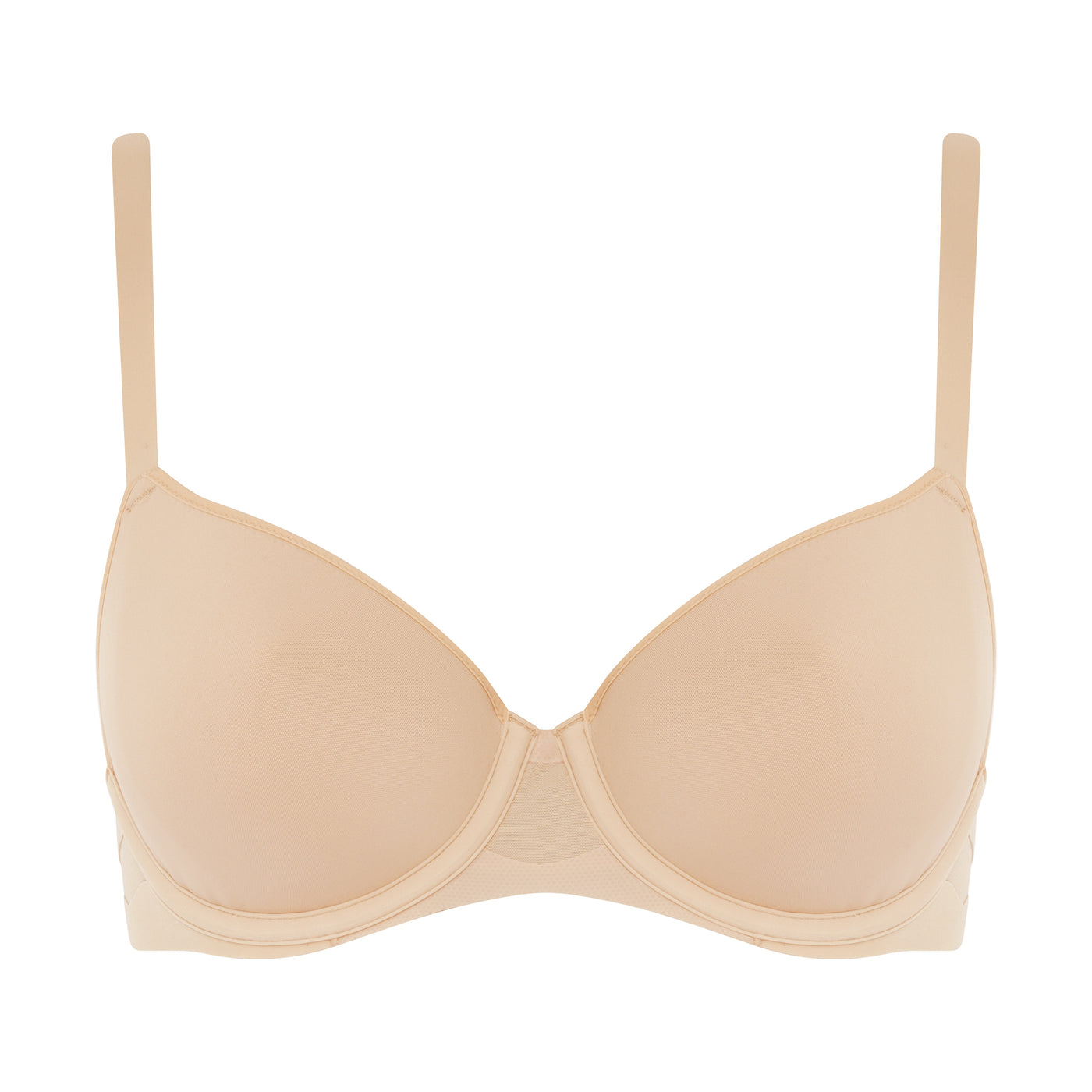 Chantelle Pure Light covering spacer bra Golden Beige