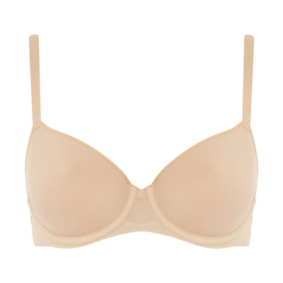 Chantelle Pure Light covering spacer bra Golden Beige