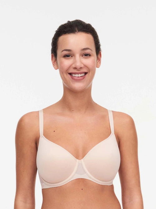 Chantelle Pure Light covering spacer bra Golden Beige