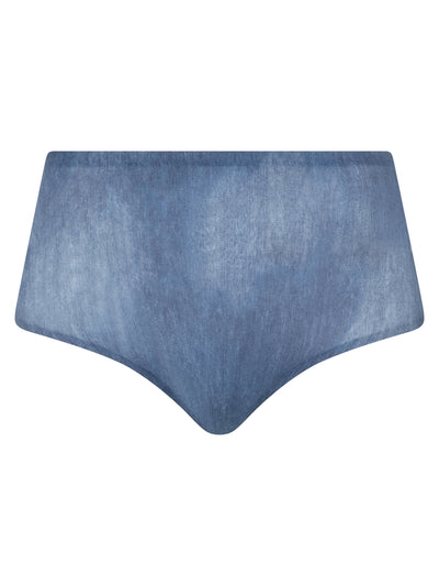 Chantelle Softstretch High Waisted Brief Blue Denim
