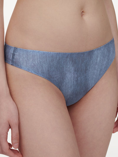 Chantelle Softstretch String Blue Denim
