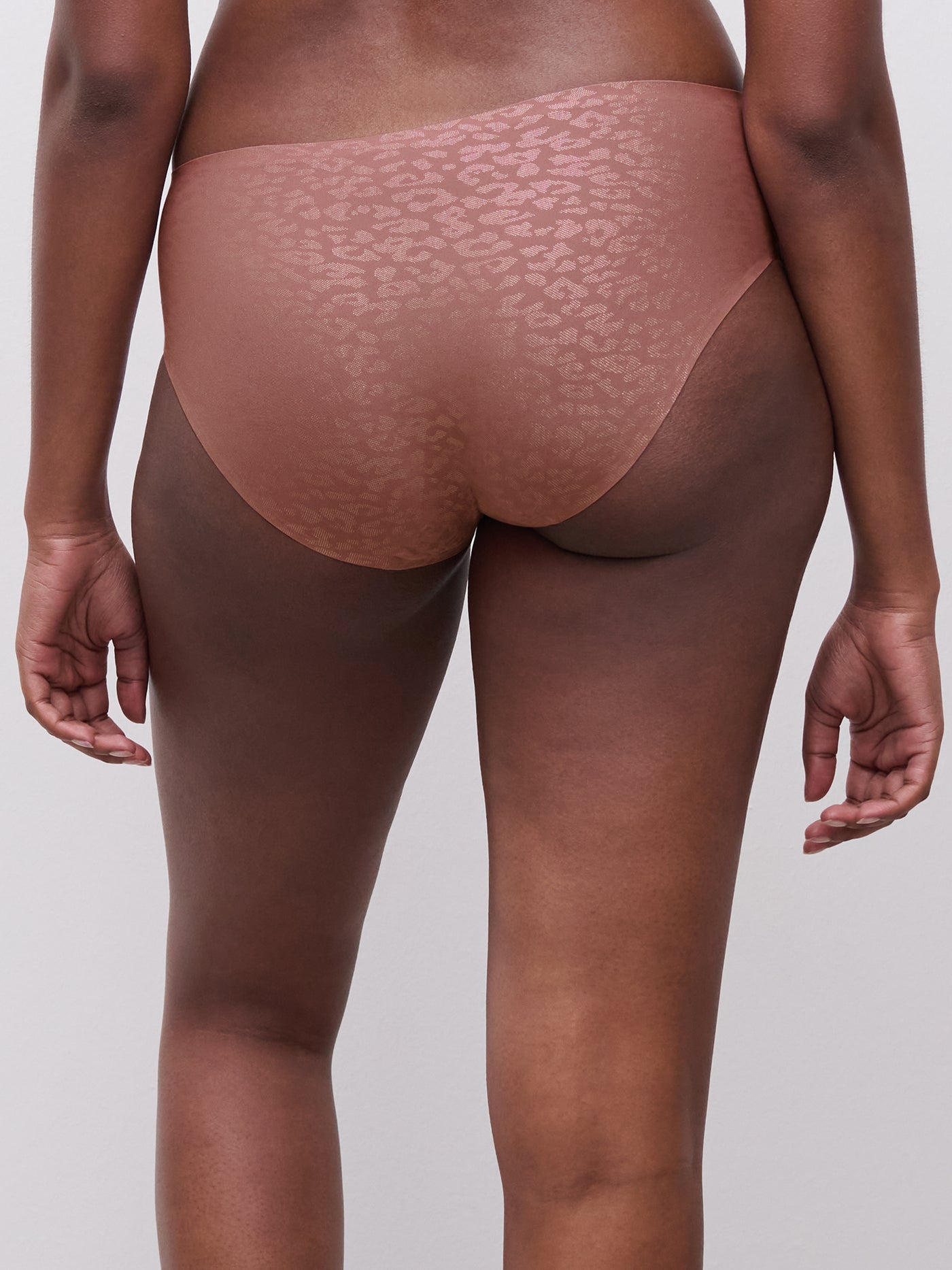 Chantelle SoftStretch Hipster Pink Leo Shimmer
