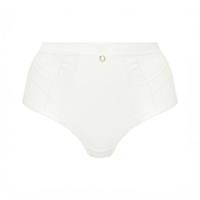 Chantelle True Lace High waisted Full Brief Milk
