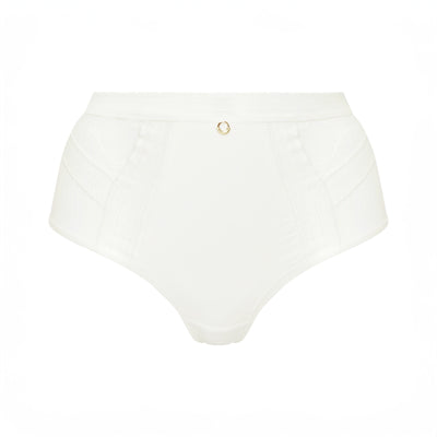 Chantelle True Lace High waisted Full Brief Milk