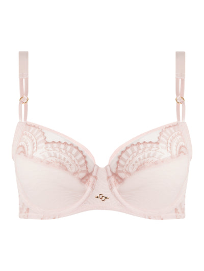 Chantelle Mystic Dream Very Covering Bra Taffeta Pink