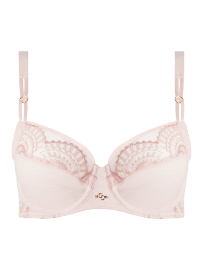 Chantelle Mystic Dream Very Covering Bra Taffeta Pink