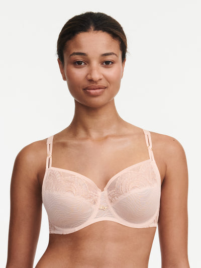 Chantelle Mystic Dream Very Covering Bra Taffeta Pink