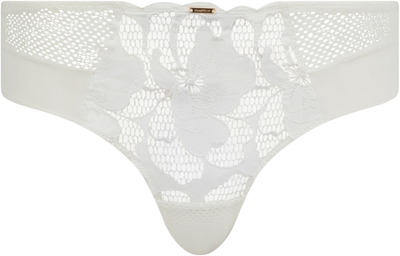Chantelle Fleurs Revealing Shorty Satin Milk