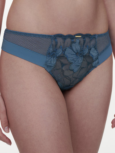 Chantelle Fleurs Revealing Shorty Jeans Blue Denim
