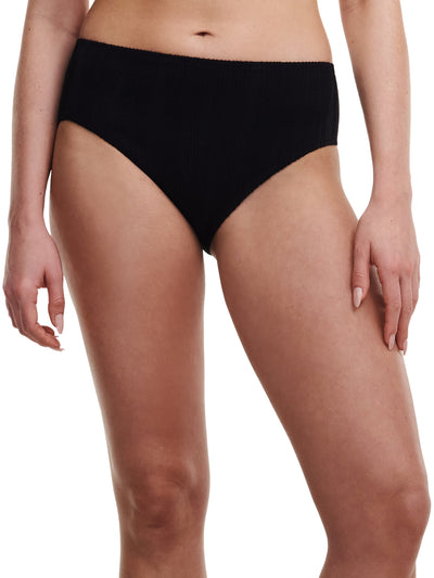 Chantelle Pulp Beachwear bikini bottom full brief Black
