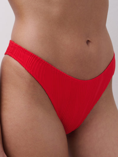 Chantelle Pulp Beachwear bikini bottom tanga Cherry Red