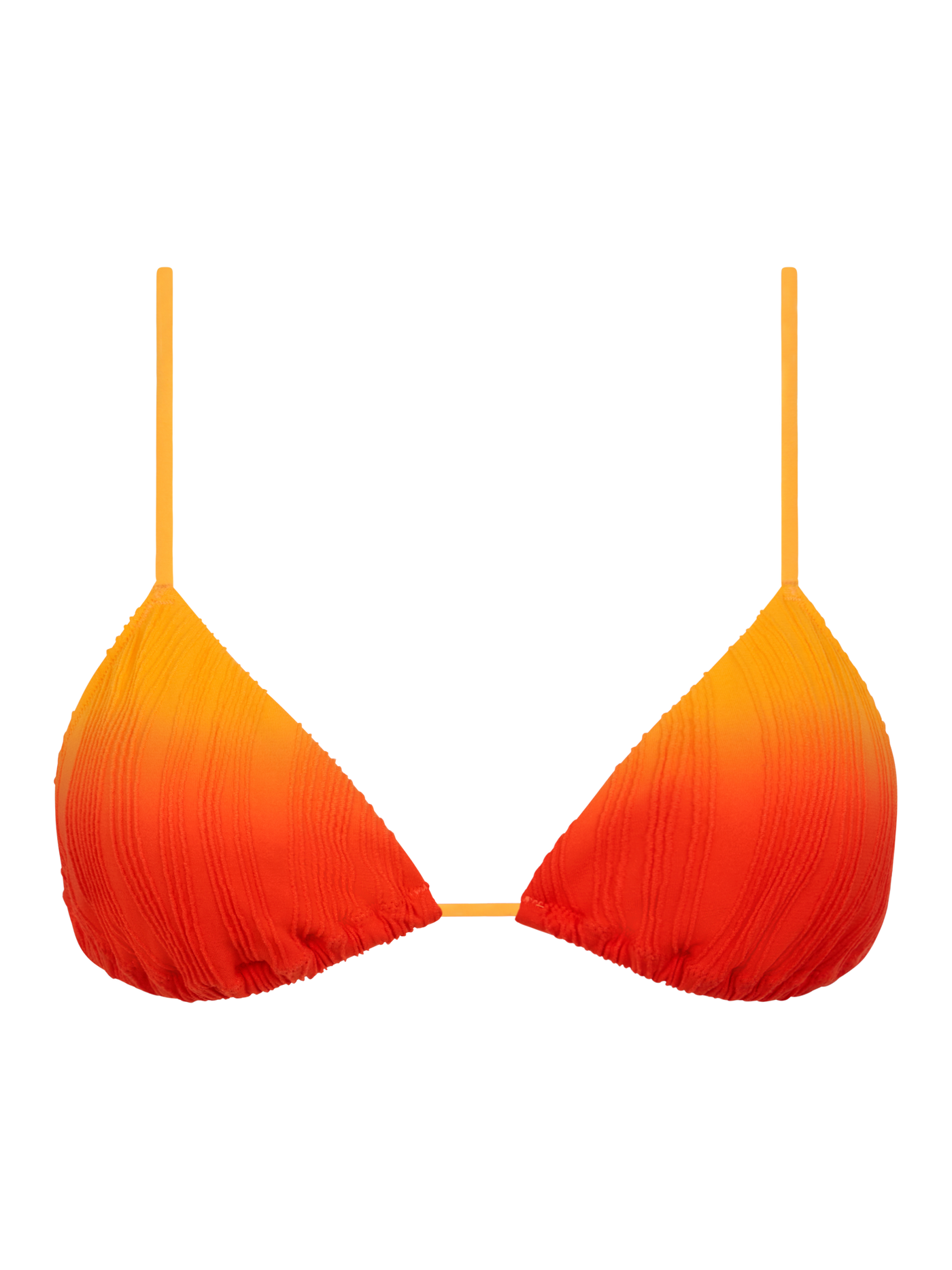 Chantelle Pulp Beachwear bikini top triangle Sunrise Tie & Dye