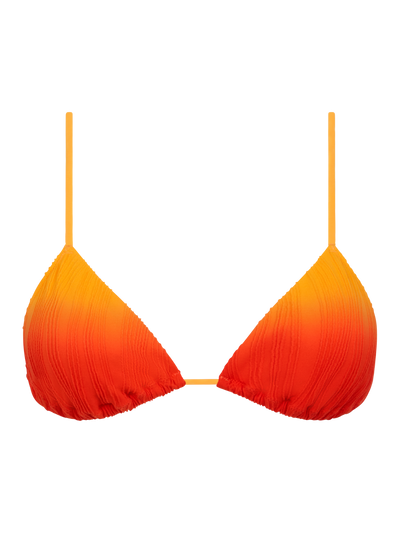 Chantelle Pulp Beachwear bikini top triangle Sunrise Tie & Dye