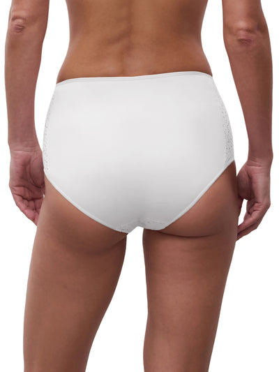 Chantelle Norah High-Waisted Covering Full Brief White