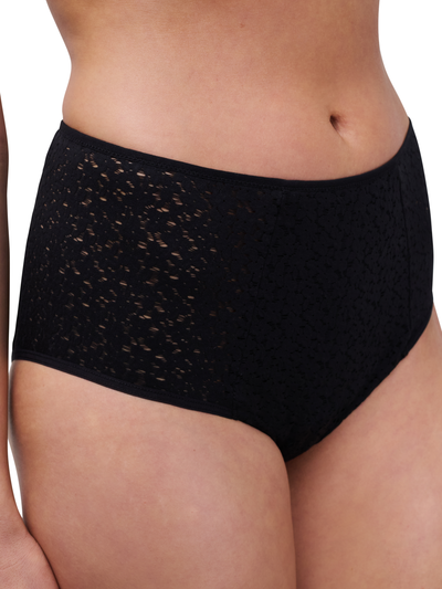 Chantelle Norah High-Waisted Covering Full Brief Black