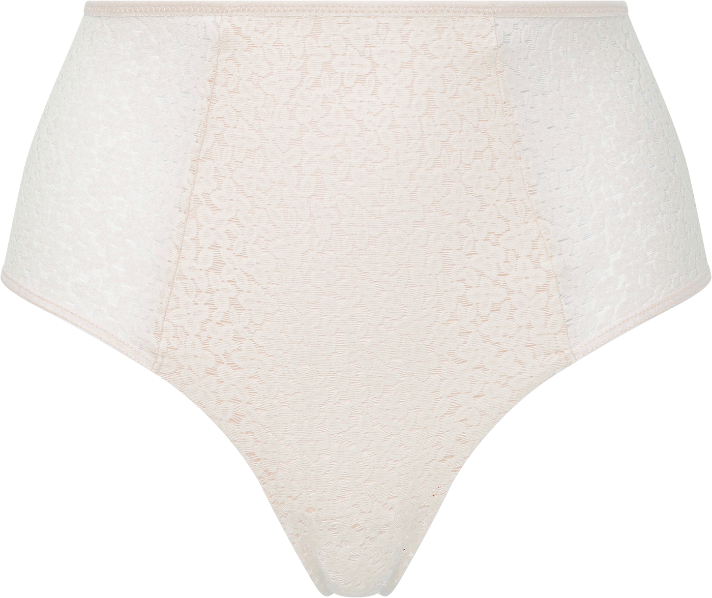 Chantelle Norah High-Waisted Covering Full Brief Talc