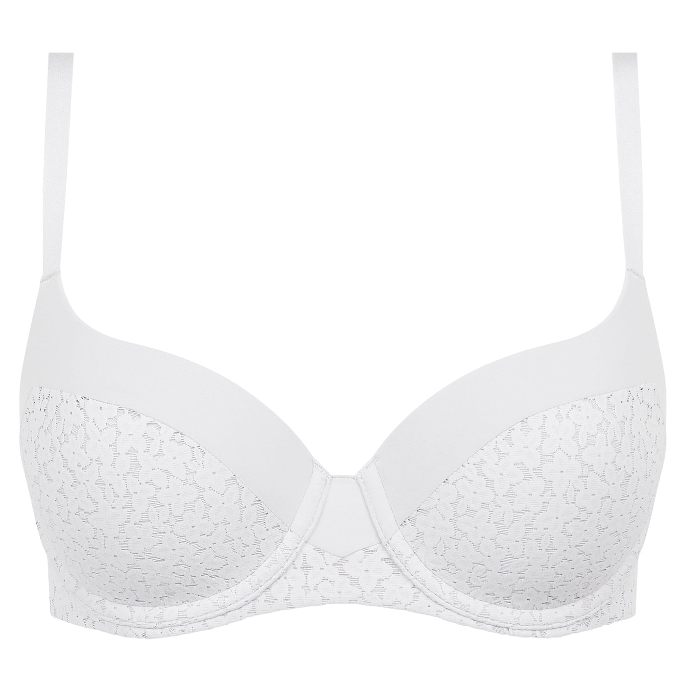 Chantelle Norah Covering T-shirt Bra White