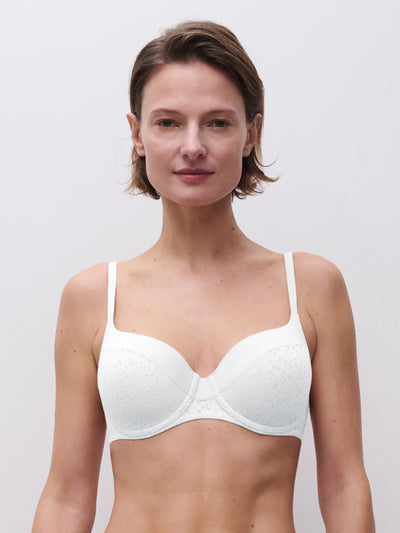 Chantelle Norah Covering T-shirt Bra White