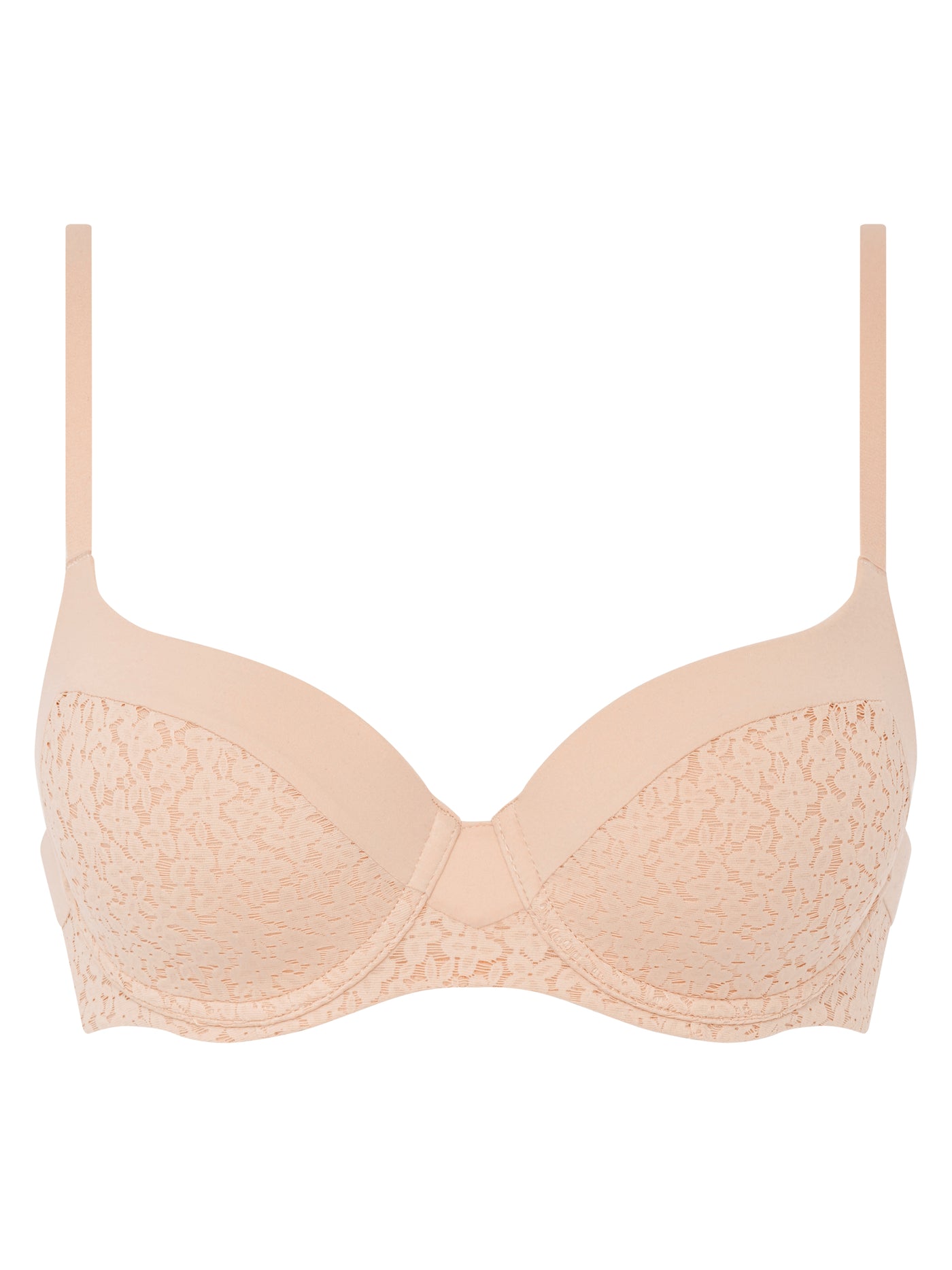 Chantelle Norah Covering T-shirt Bra Golden Beige