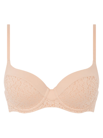 Chantelle Norah Covering T-shirt Bra Golden Beige