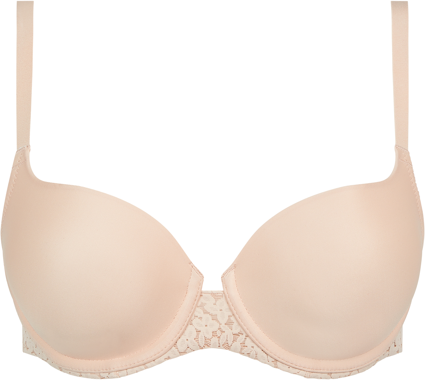 Chantelle Norah Covering T-shirt Bra Golden Beige