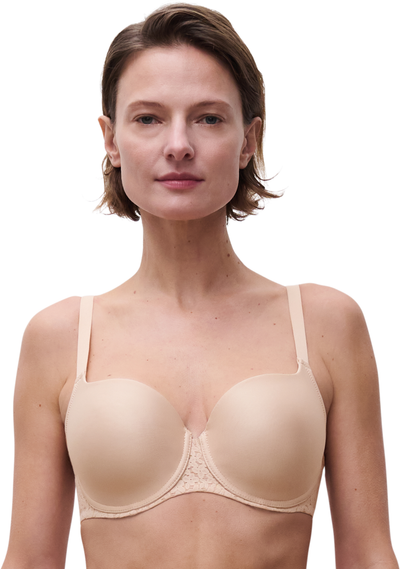 Chantelle Norah Covering T-shirt Bra Golden Beige