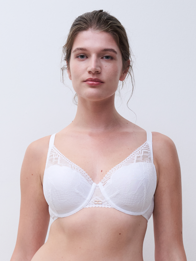 Chantelle Origins Plunge Spacer Bra White
