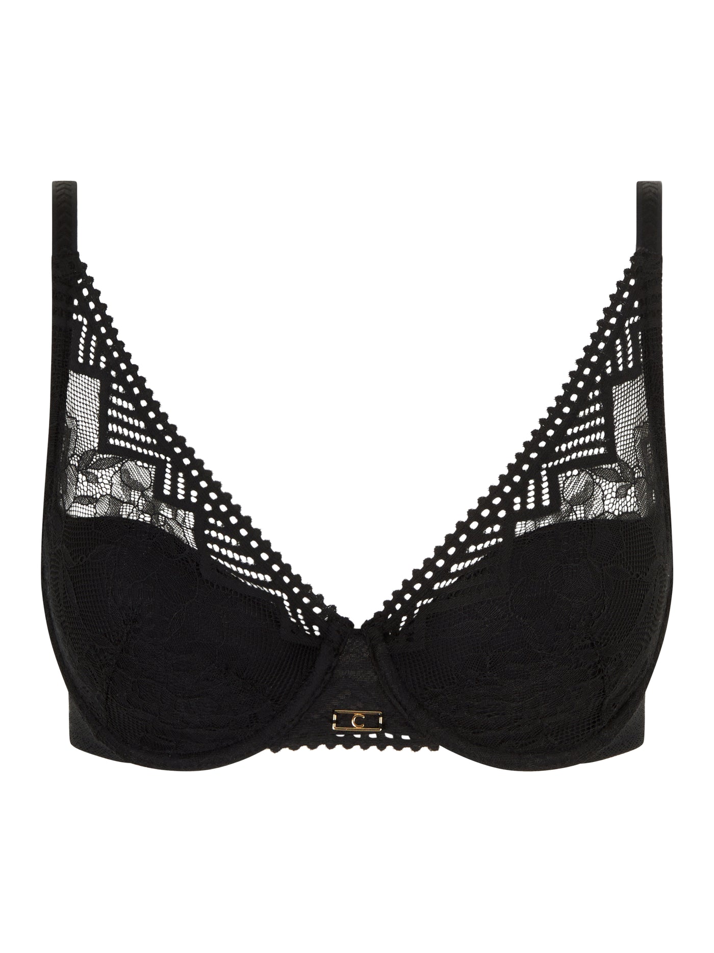 Chantelle Origins Plunge Spacer Bra Black