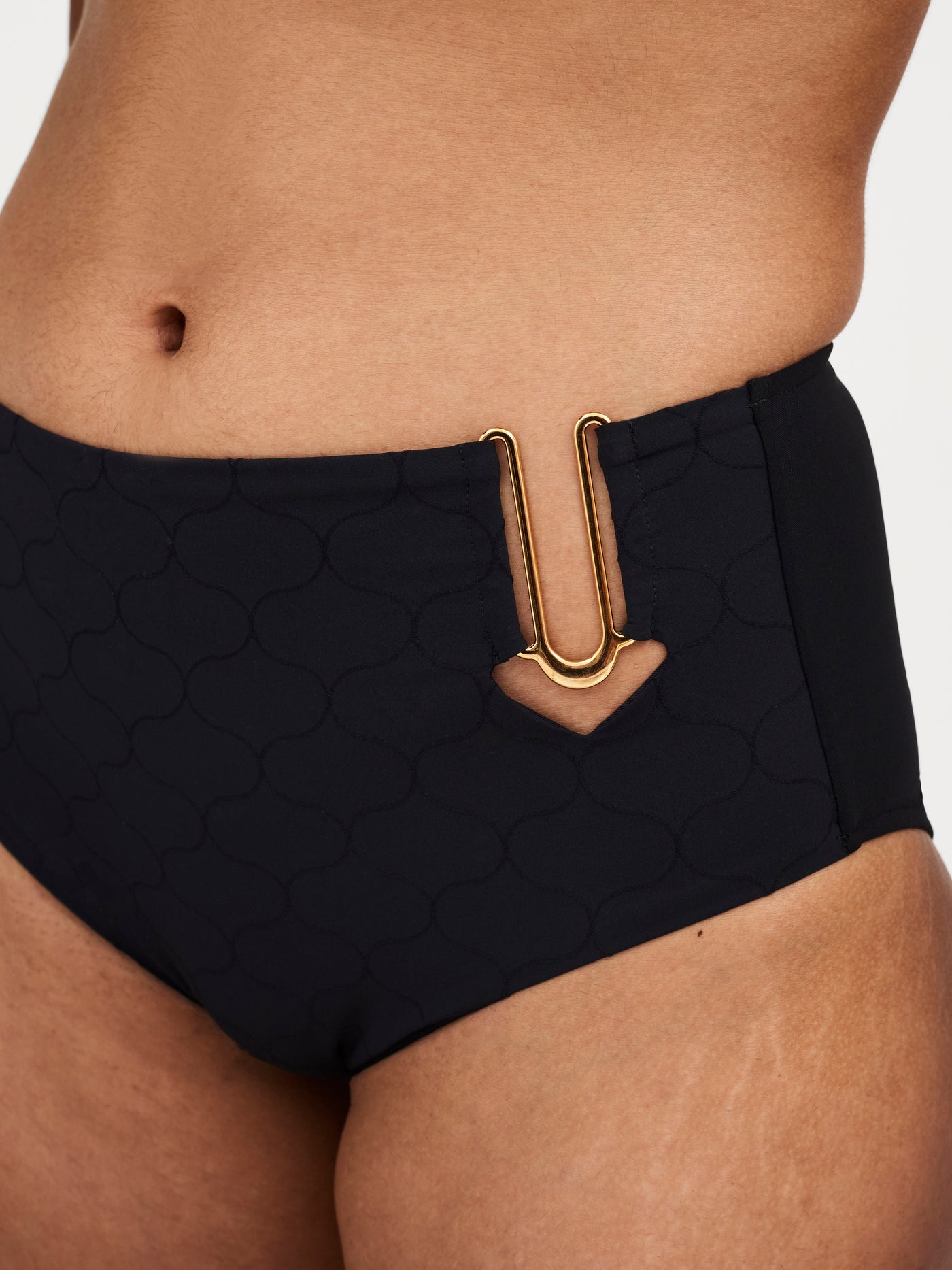 Chantelle Beachwear Glow high waist bottom Black