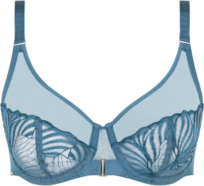 Chantelle Legend Very covering underwired bra Jeans Blue
