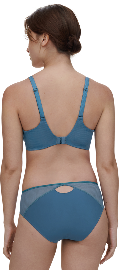 Chantelle Legend Very covering underwired bra Jeans Blue