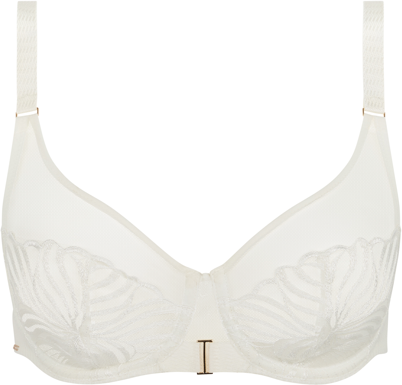 Chantelle Legend Very covering underwired bra Milk