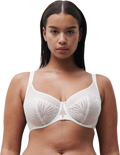 Chantelle Legend Very covering underwired bra Milk