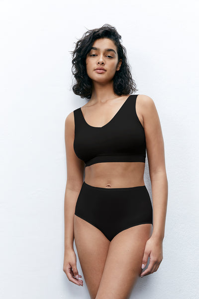Chantelle Softstretch High Waisted Brief Black