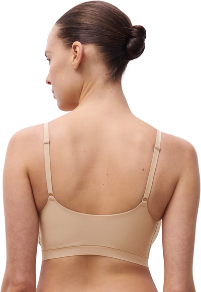 Chantelle Softstretch Padded Bralette Nude Sand